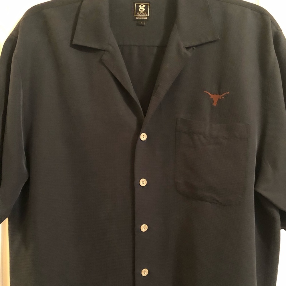 A Men’s, University of Texas black shirt